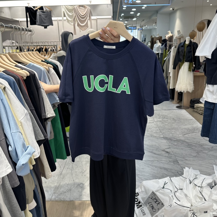 REVE-L韓國直郵女裝新品26春夏人氣推薦時尚熱賣職業T恤REVE-LT恤圖色3