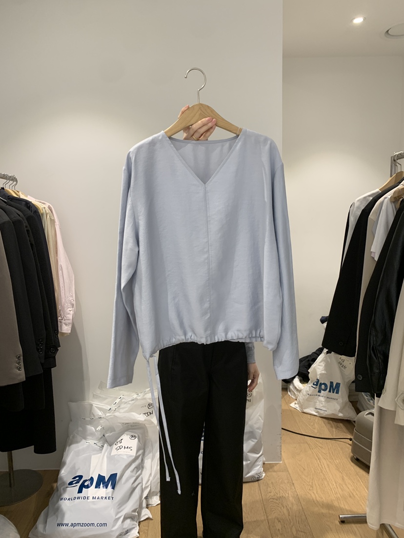 OUR-A/NOVAE韓國直郵女裝新款推薦時尚人氣職業襯衫蕾絲衫OUR/NOVAE襯衫/蕾絲衫圖色2