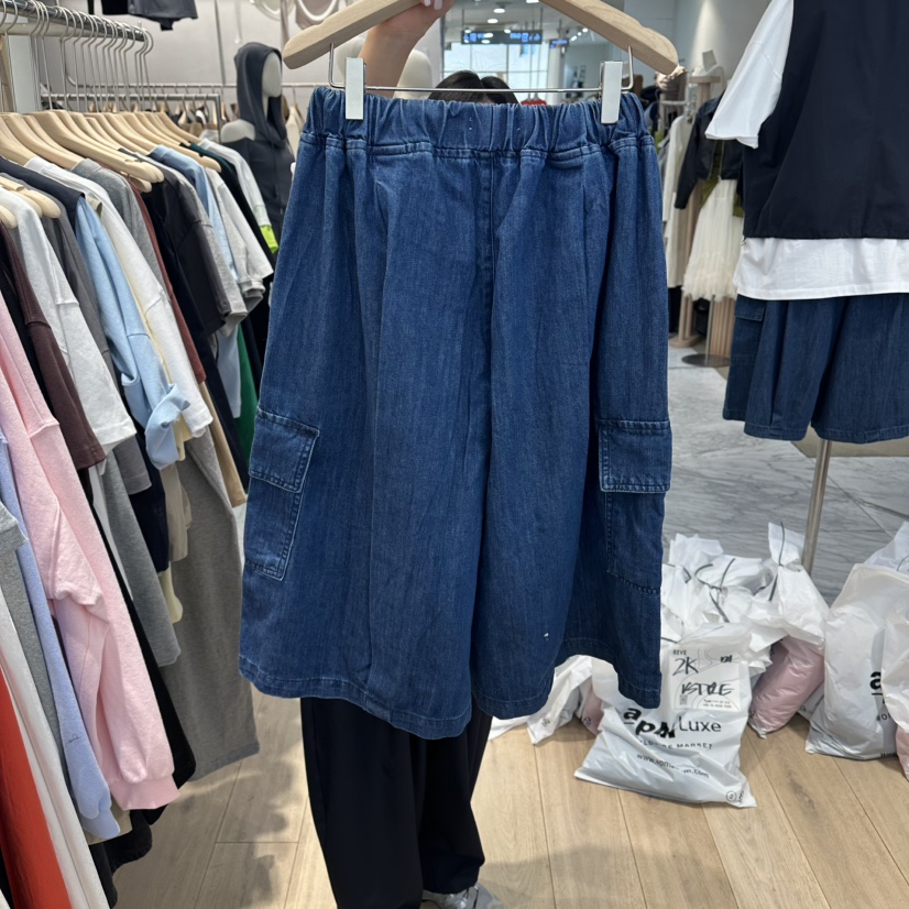 REVE-L韓國東大門直郵女士新款推薦時尚職業熱賣短褲工裝REVE-L短褲