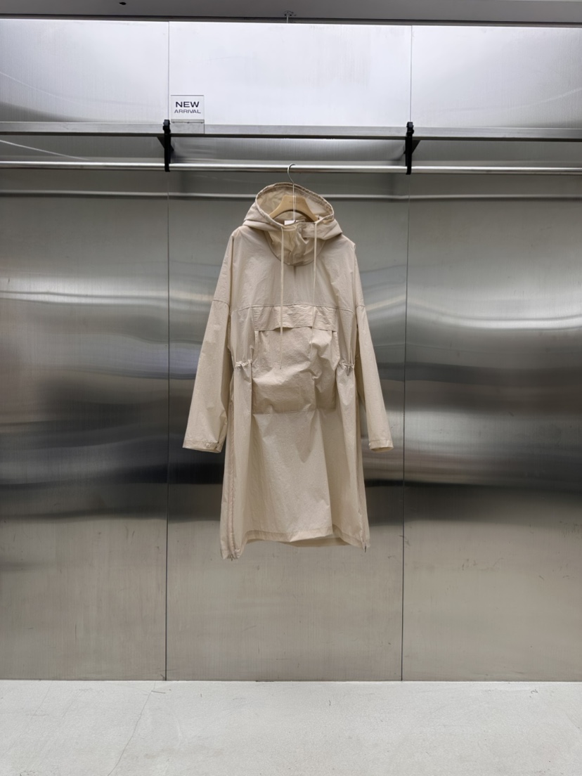 MYDRESS韓國代購女士新品推薦26春夏人氣長款風衣連帽衫長款MYDRESS長款風衣圖色2