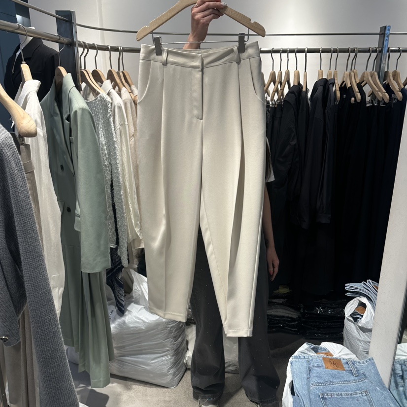 HABLE韓國代購女裝新款時尚休閑職業推薦26春夏人氣休閑褲HABLE休閑褲圖色1