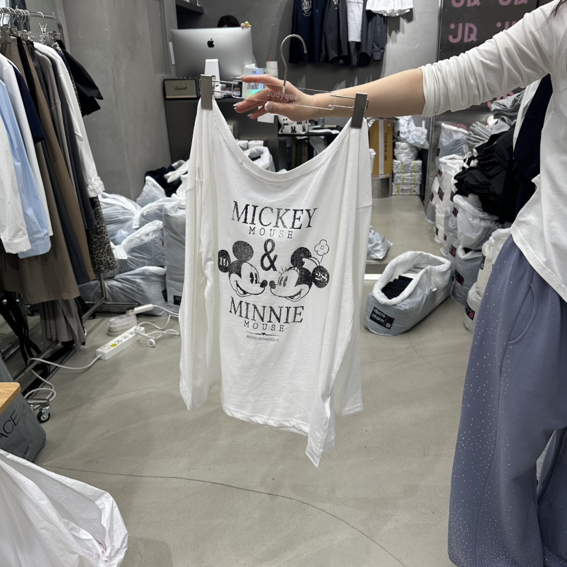 JUDYQUE韓國代購女士新款休閑熱賣推薦人氣時尚26春夏長袖T恤JUDYQUE長袖T恤圖色1