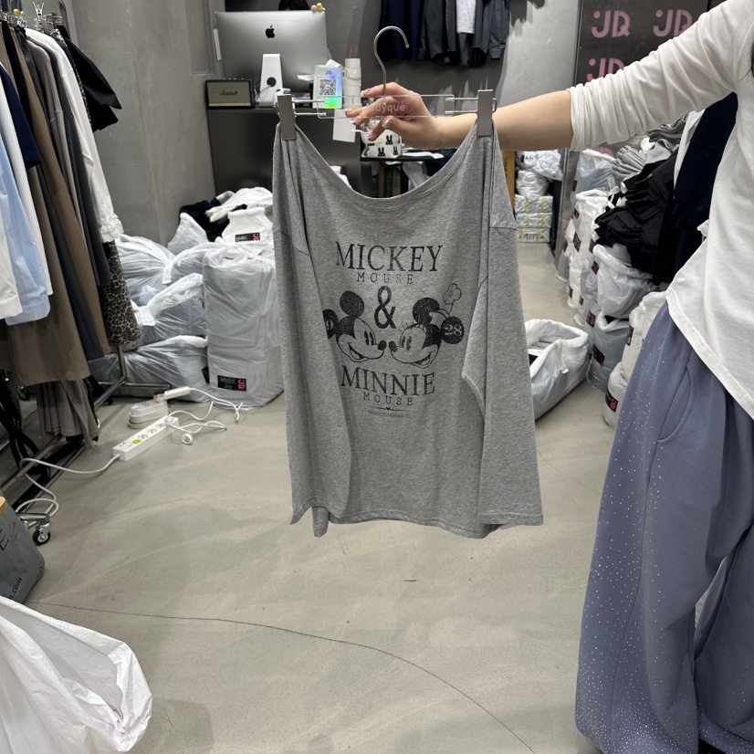 JUDYQUE韓國代購女士新款休閑熱賣推薦人氣時尚26春夏長袖T恤JUDYQUE長袖T恤圖色3