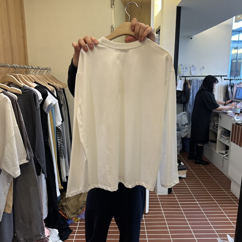 CHOI-L韓國東大門代購女士新品推薦26春夏熱賣休閑長袖T恤CHOI長袖T恤