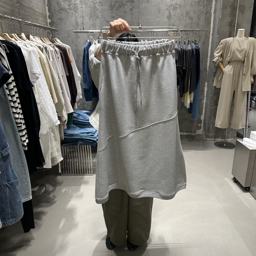 JUNI韓國直郵女裝新品休閑熱賣職業推薦時尚人氣26春夏長裙my juni長裙圖色1