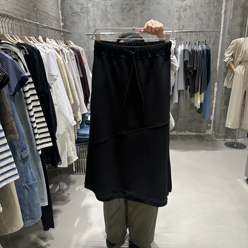 JUNI韓國直郵女裝新品休閑熱賣職業推薦時尚人氣26春夏長裙my juni長裙圖色2