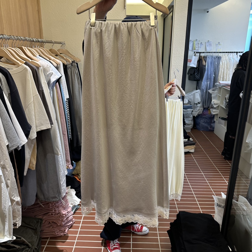 CHOI-L韓國東大門直郵女士新品休閑熱賣時尚人氣26春夏長裙CHOI長裙圖色2