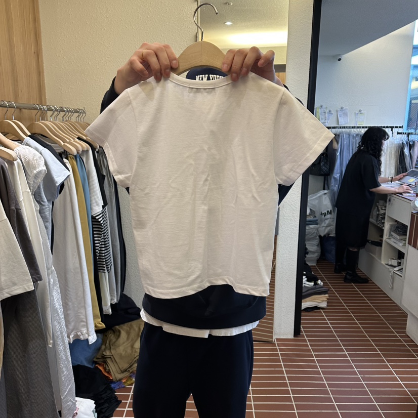 CHOI-L韓國直郵實拍女士新品熱賣時尚26春夏人氣推薦T恤CHOIT恤