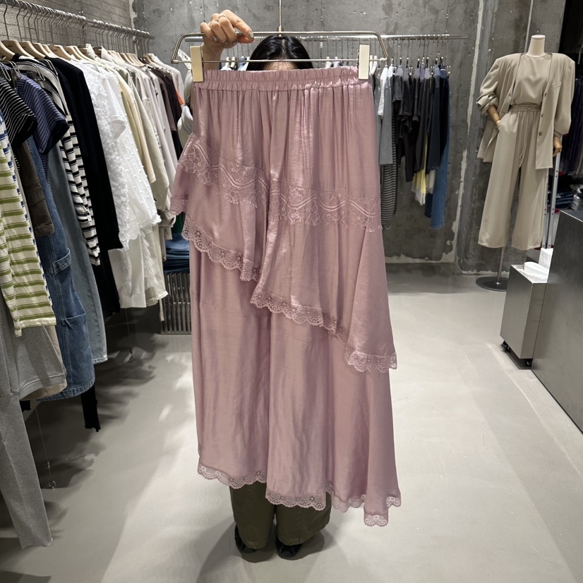 JUNI韓國直郵實拍女裝新品26春夏休閑職業人氣熱賣推薦長裙my juni長裙