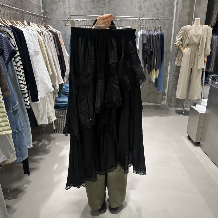 JUNI韓國直郵實拍女裝新品26春夏休閑職業人氣熱賣推薦長裙my juni長裙圖色3