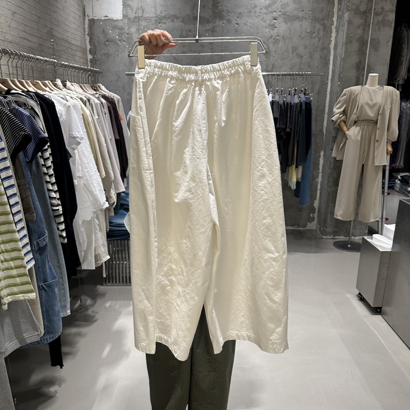 JUNI韓國東大門直郵女士新款熱賣推薦職業26春夏休閑褲口袋my juni休閑褲