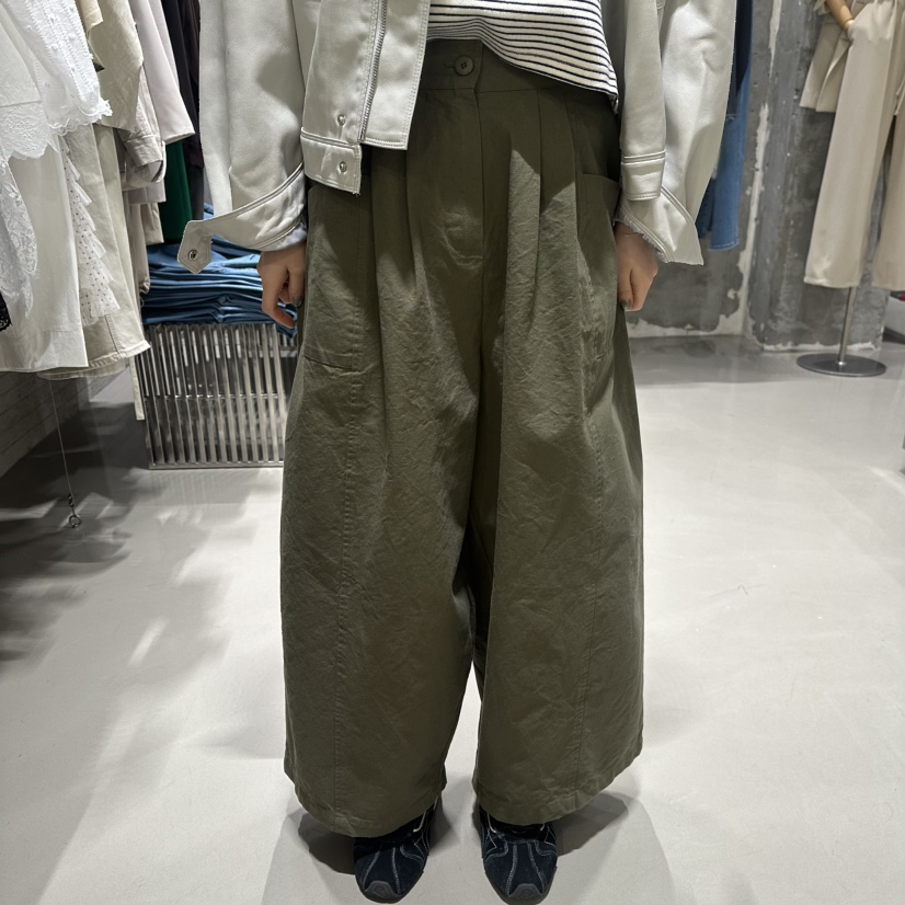 JUNI韓國東大門直郵女士新款熱賣推薦職業26春夏休閑褲口袋my juni休閑褲圖色3