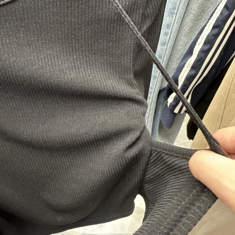 A-DEL韓國直郵女裝新款人氣休閑職業推薦時尚長袖T恤假兩件A-DEL長袖T恤