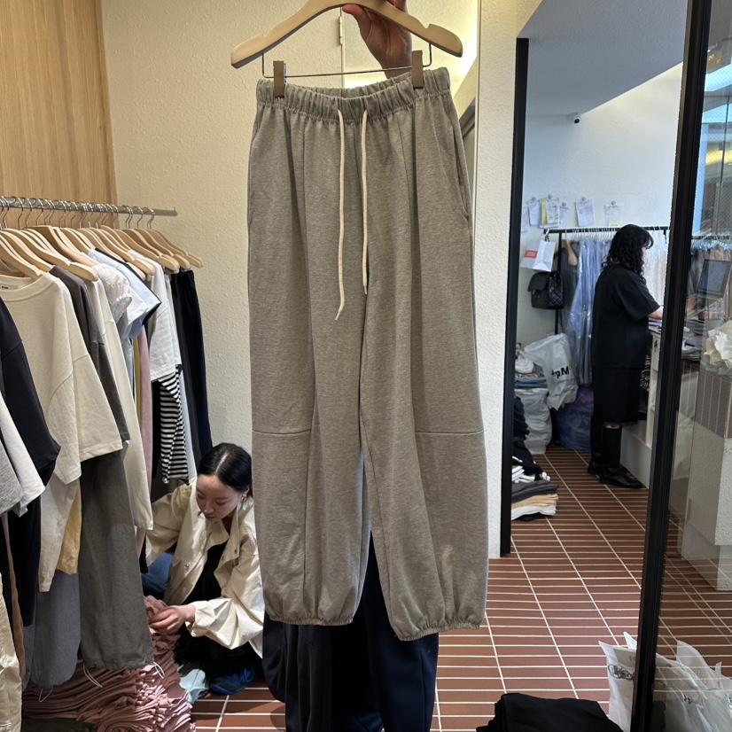 CHOI-L韓國東大門代購女士新品推薦熱賣休閑26春夏休閑褲鏤空CHOI休閑褲圖色2