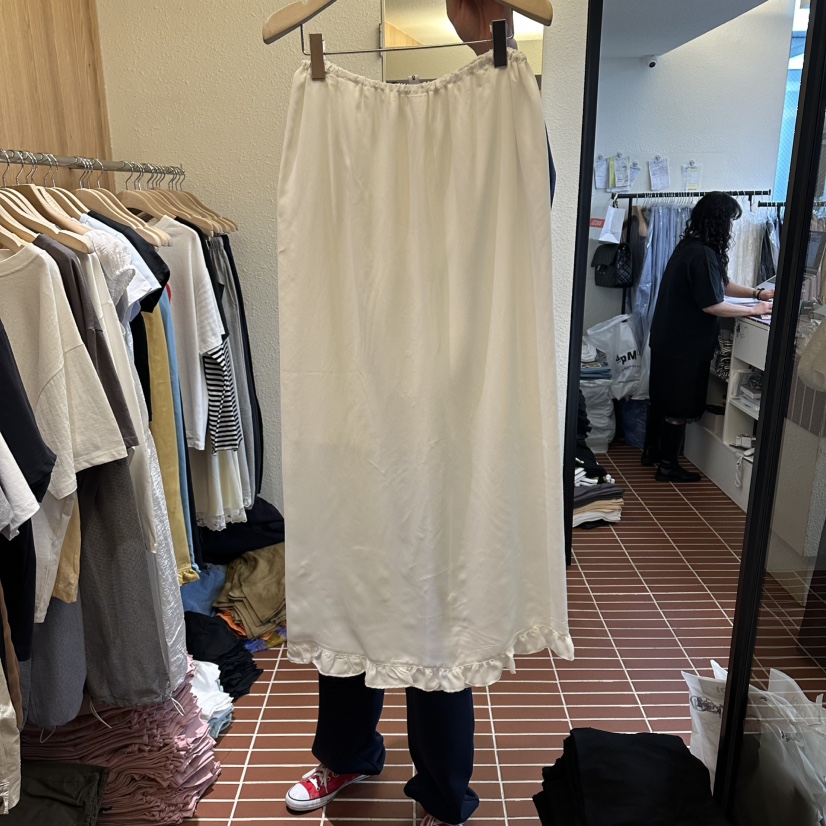 CHOI-L韓國直郵實拍女士新品休閑推薦職業26春夏人氣長裙CHOI長裙圖色1