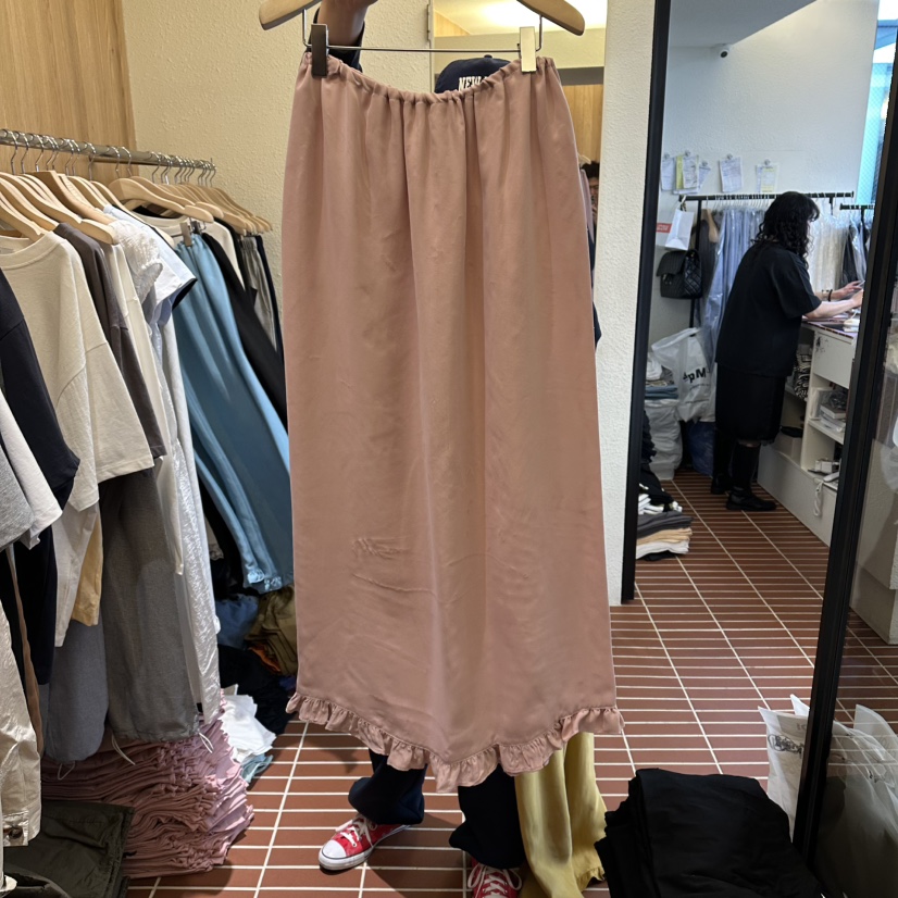 CHOI-L韓國直郵實拍女士新品休閑推薦職業26春夏人氣長裙CHOI長裙圖色2