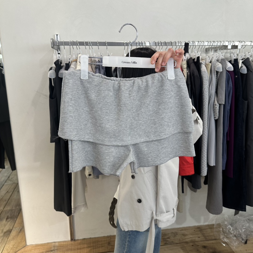 CREAM VILLA韓國直郵實拍女士新款休閑裙褲CREAMVILLA裙褲圖色1