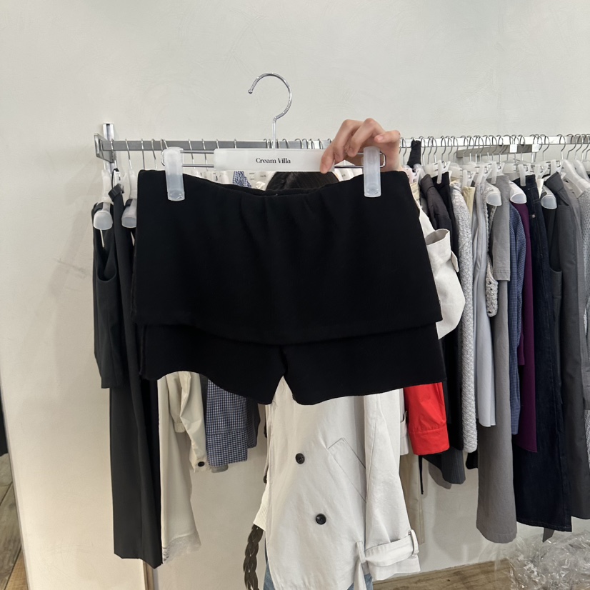CREAM VILLA韓國直郵實拍女士新款休閑裙褲CREAMVILLA裙褲圖色2