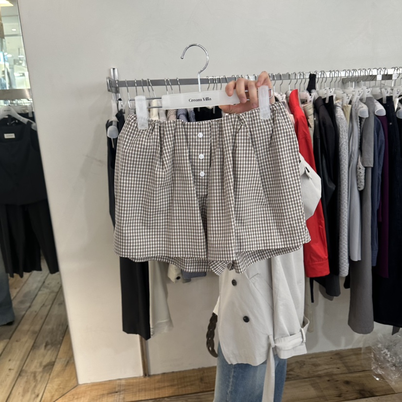 CREAM VILLA韓國東大門代購女士新款時尚短褲CREAMVILLA短褲圖色2