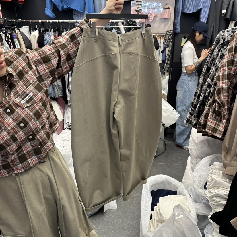 A-DEL韓國直郵女裝新款職業時尚熱賣26春夏人氣推薦休閑褲A-DEL休閑褲