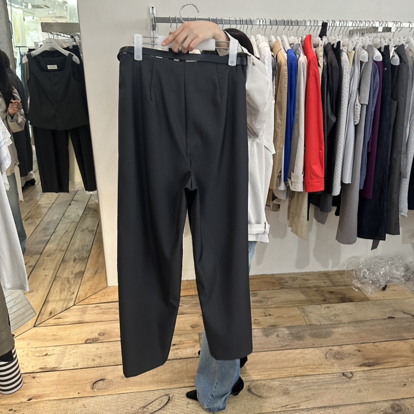 CREAM VILLA韓國代購女裝新款時尚休閑褲不含腰帶CREAMVILLA休閑褲