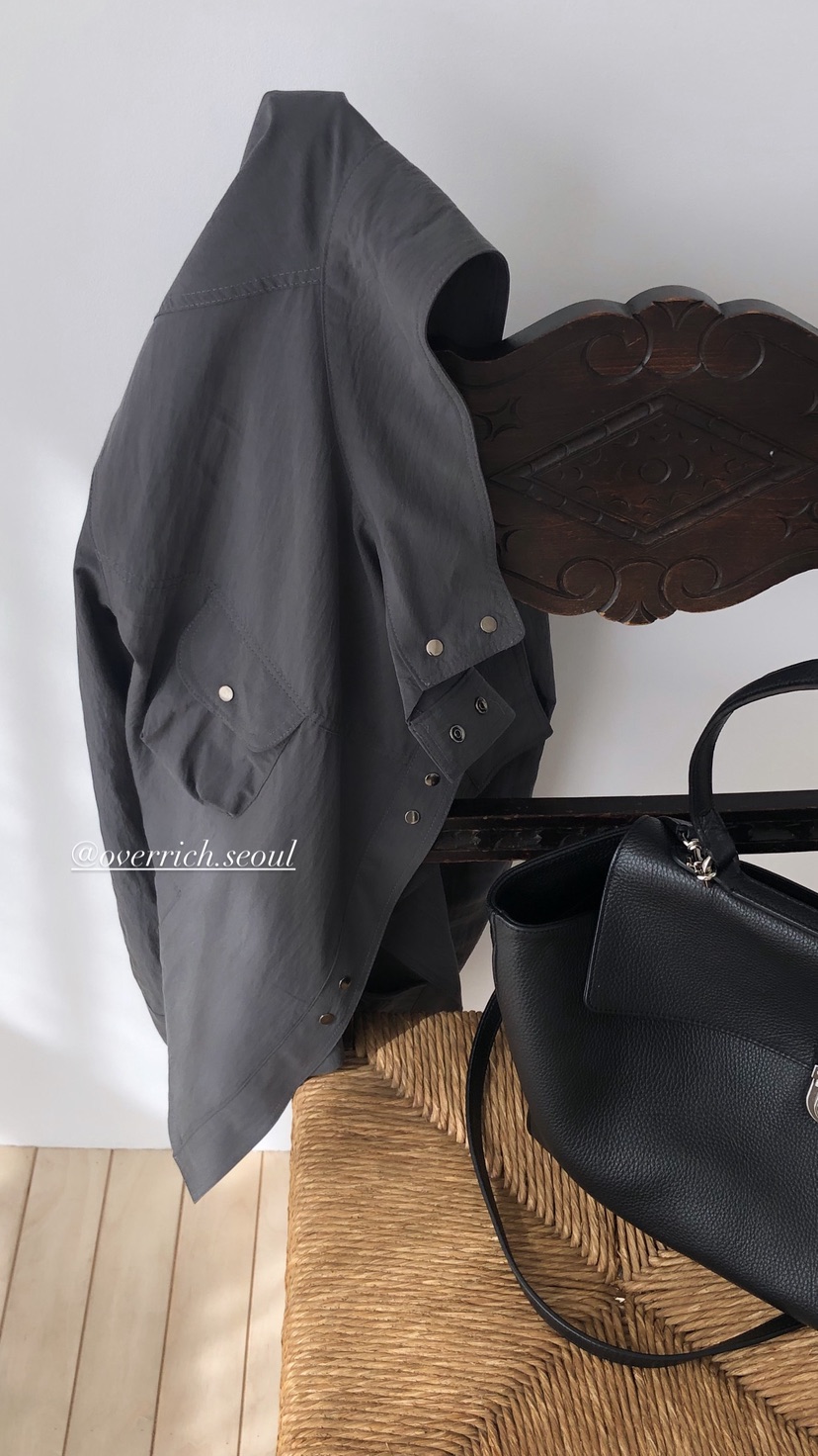 OVER RICH韓國代購女士新品推薦職業熱賣26春夏外套不對稱OVER RICH外套