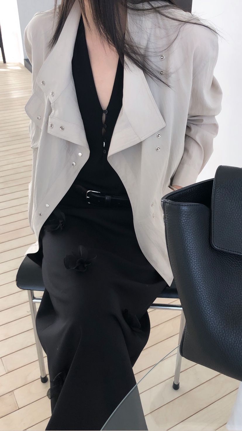 OVER RICH韓國代購女士新品推薦職業熱賣26春夏外套不對稱OVER RICH外套