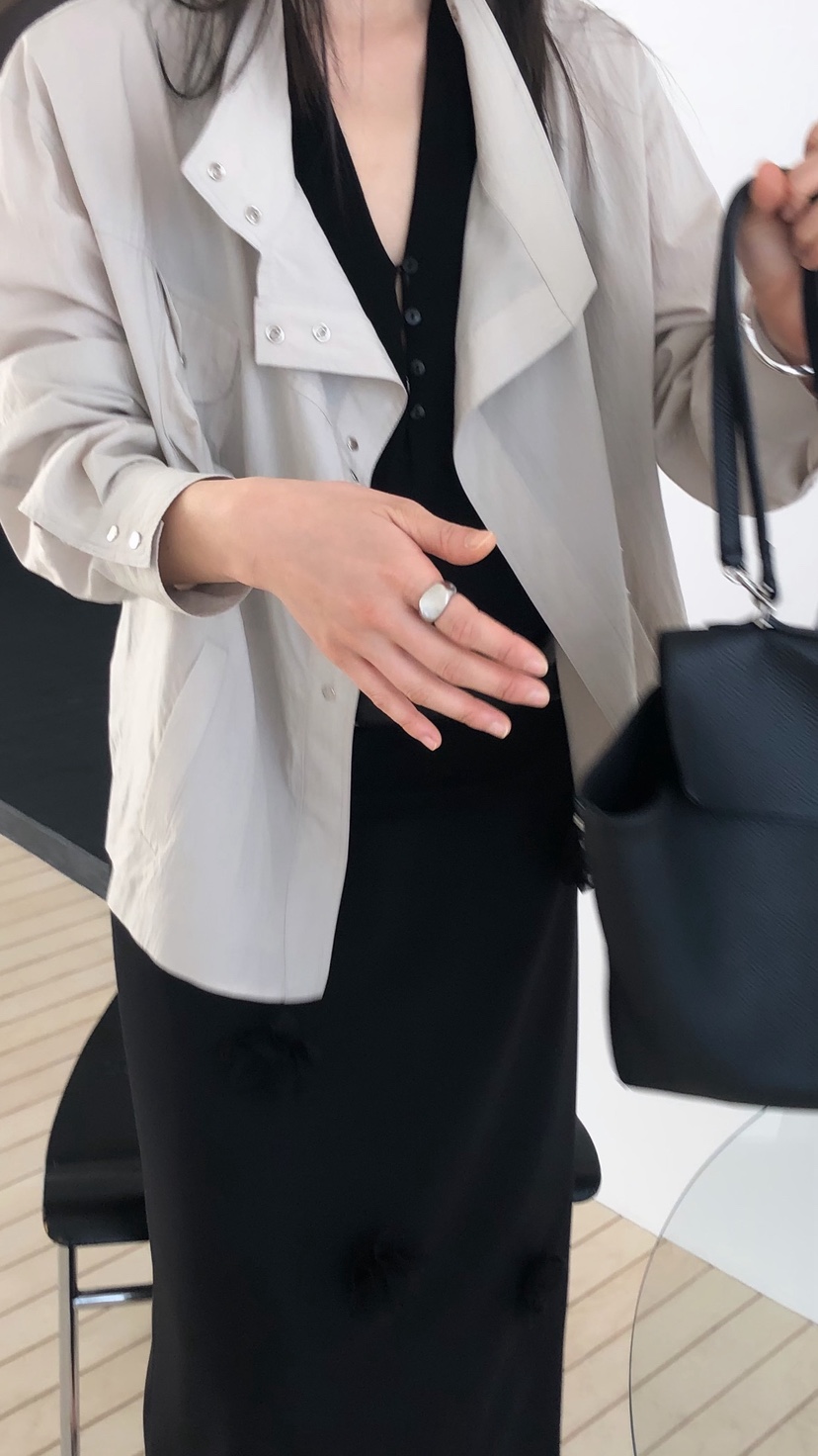 OVER RICH韓國代購女士新品推薦職業熱賣26春夏外套不對稱OVER RICH外套