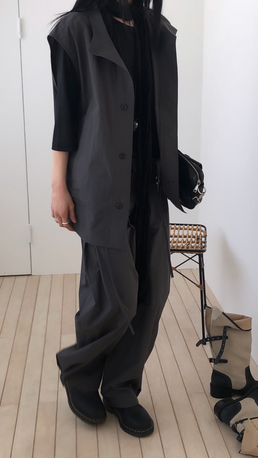 OVER RICH韓國直郵實拍女士新款26春夏推薦人氣時尚馬甲OVER RICH馬甲