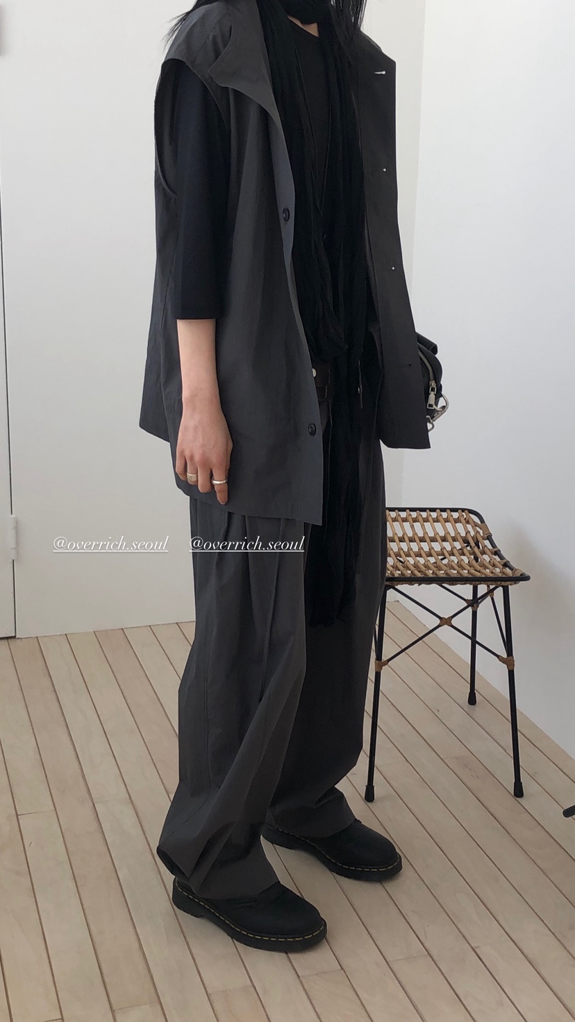 OVER RICH韓國直郵實拍女士新款26春夏推薦人氣時尚馬甲OVER RICH馬甲