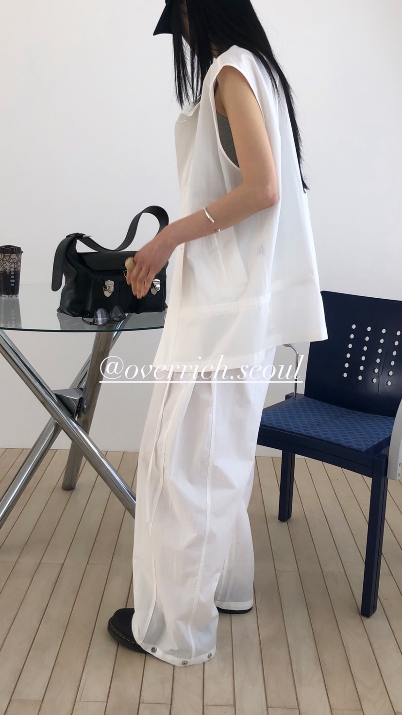 OVER RICH韓國直郵實拍女士新款26春夏推薦人氣時尚馬甲OVER RICH馬甲