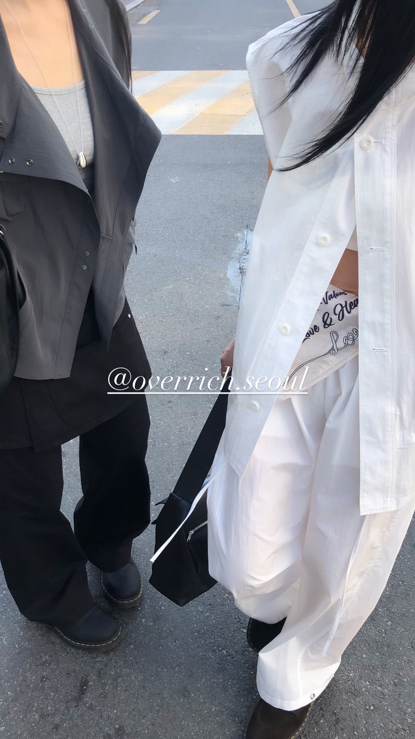 OVER RICH韓國直郵實拍女士新款26春夏推薦人氣時尚馬甲OVER RICH馬甲