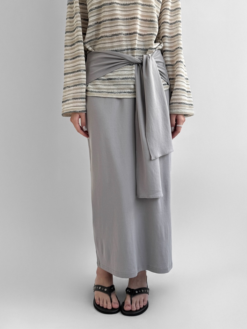 CM韓國直郵實拍女裝新款職業26春夏時尚休閑人氣推薦長裙CM_centimeter長裙