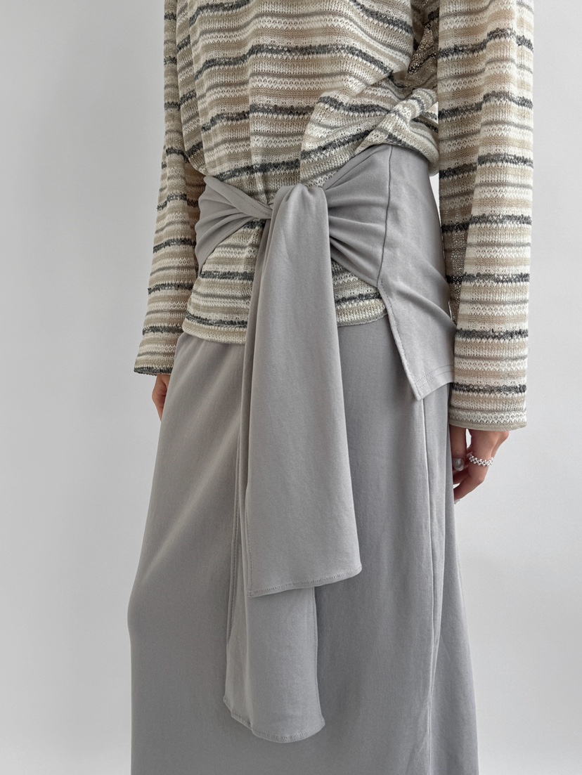 CM韓國直郵實拍女裝新款職業26春夏時尚休閑人氣推薦長裙CM_centimeter長裙