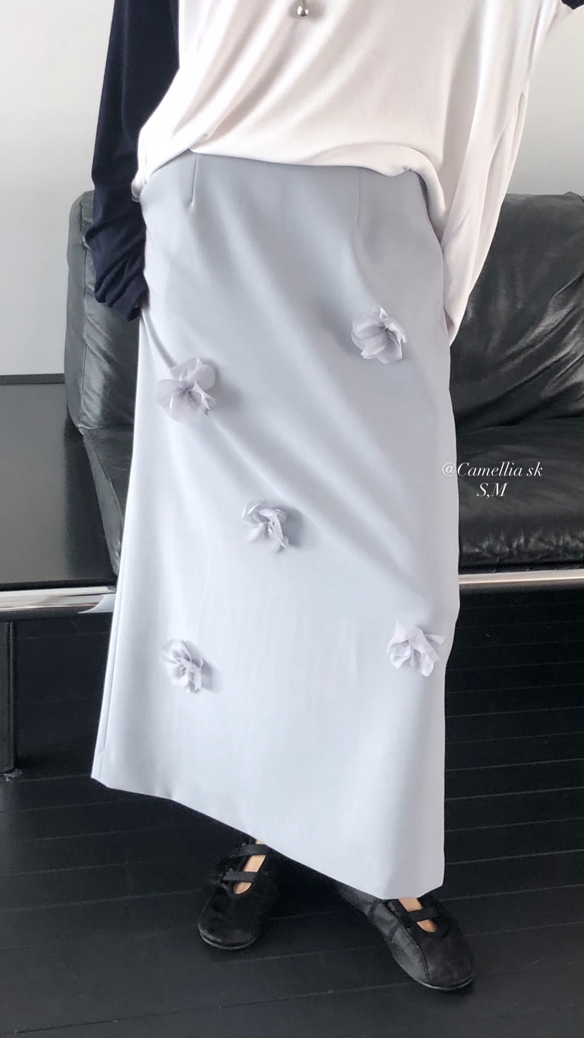 OVER RICH韓國直郵女士新品職業26春夏熱賣休閑時尚長裙OVER RICH長裙