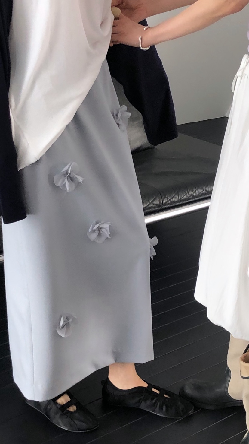 OVER RICH韓國直郵女士新品職業26春夏熱賣休閑時尚長裙OVER RICH長裙