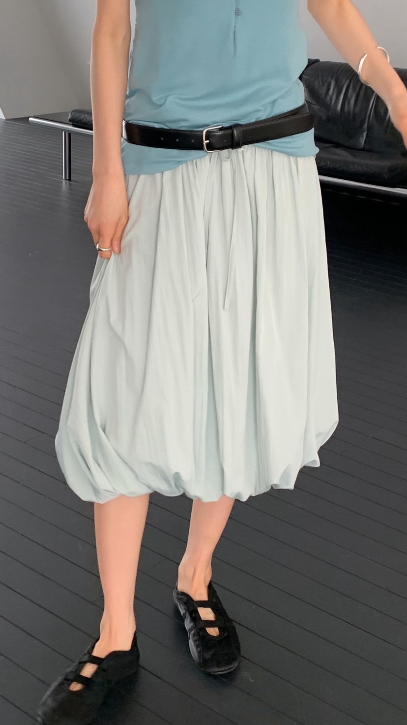 OVER RICH韓國代購女士新款時尚26春夏職業半身裙中短裙OVER RICH半身裙/中短裙