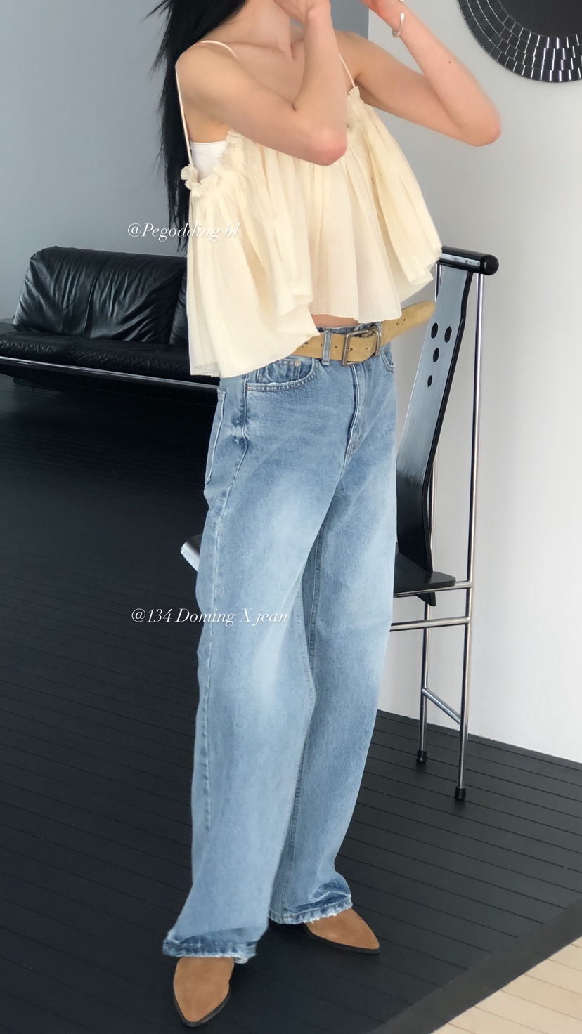 OVER RICH韓國代購女士新款人氣26春夏推薦時尚吊帶背心OVER RICH吊帶/背心