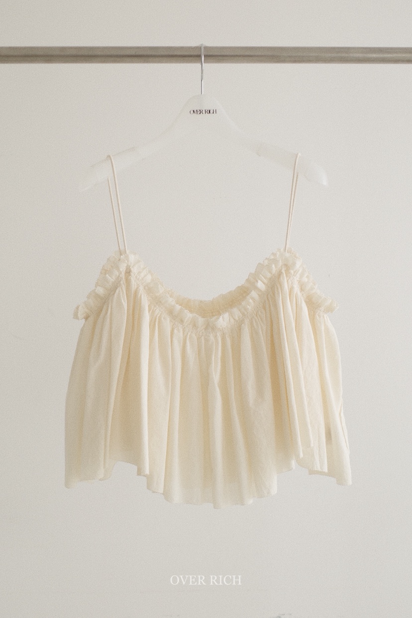 OVER RICH韓國代購女士新款人氣26春夏推薦時尚吊帶背心OVER RICH吊帶/背心圖色2