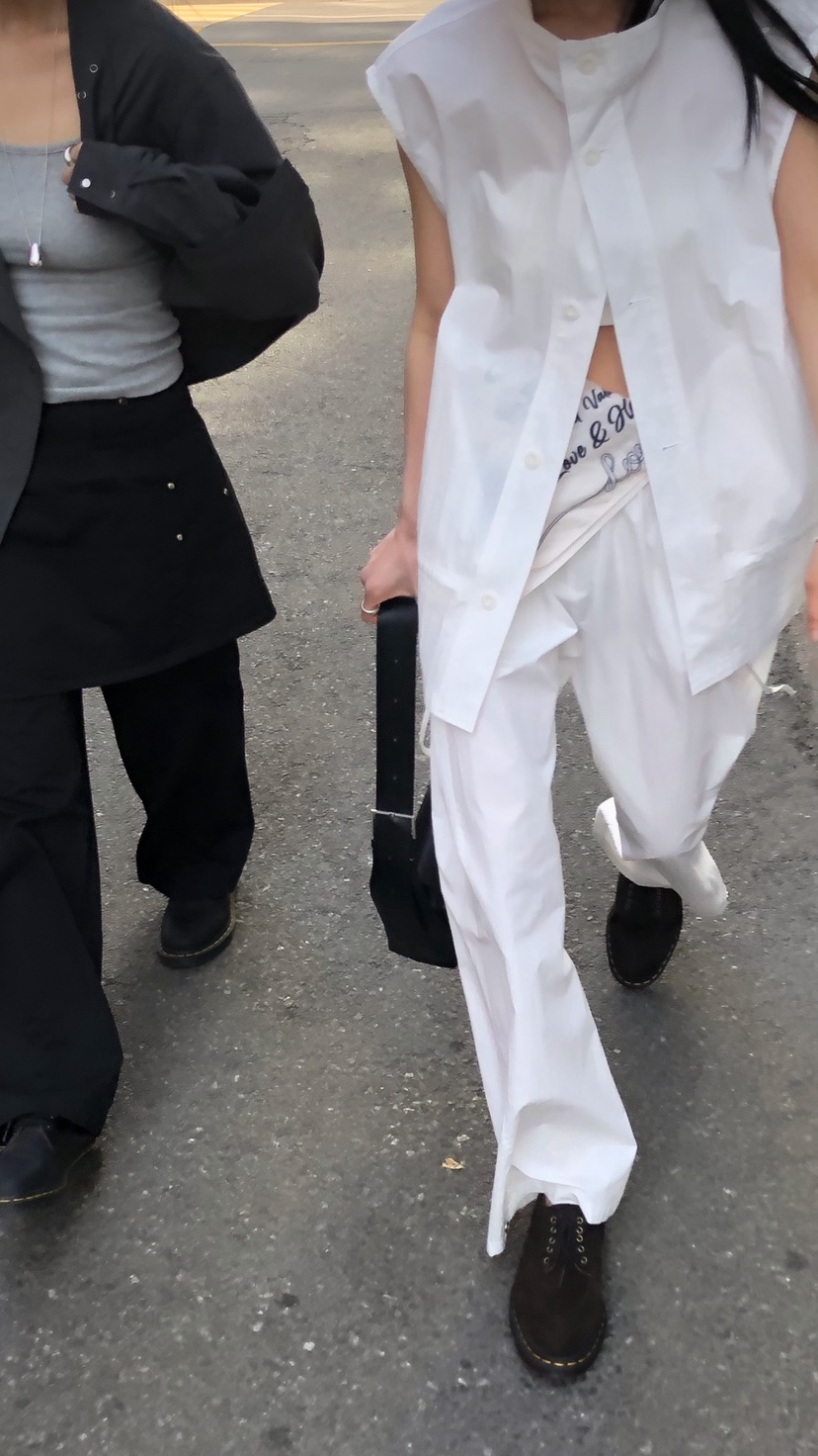 OVER RICH韓國直郵實拍女裝新品時尚休閑職業人氣休閑褲OVER RICH休閑褲