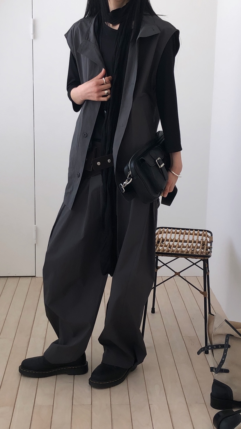 OVER RICH韓國直郵實拍女裝新品時尚休閑職業人氣休閑褲OVER RICH休閑褲