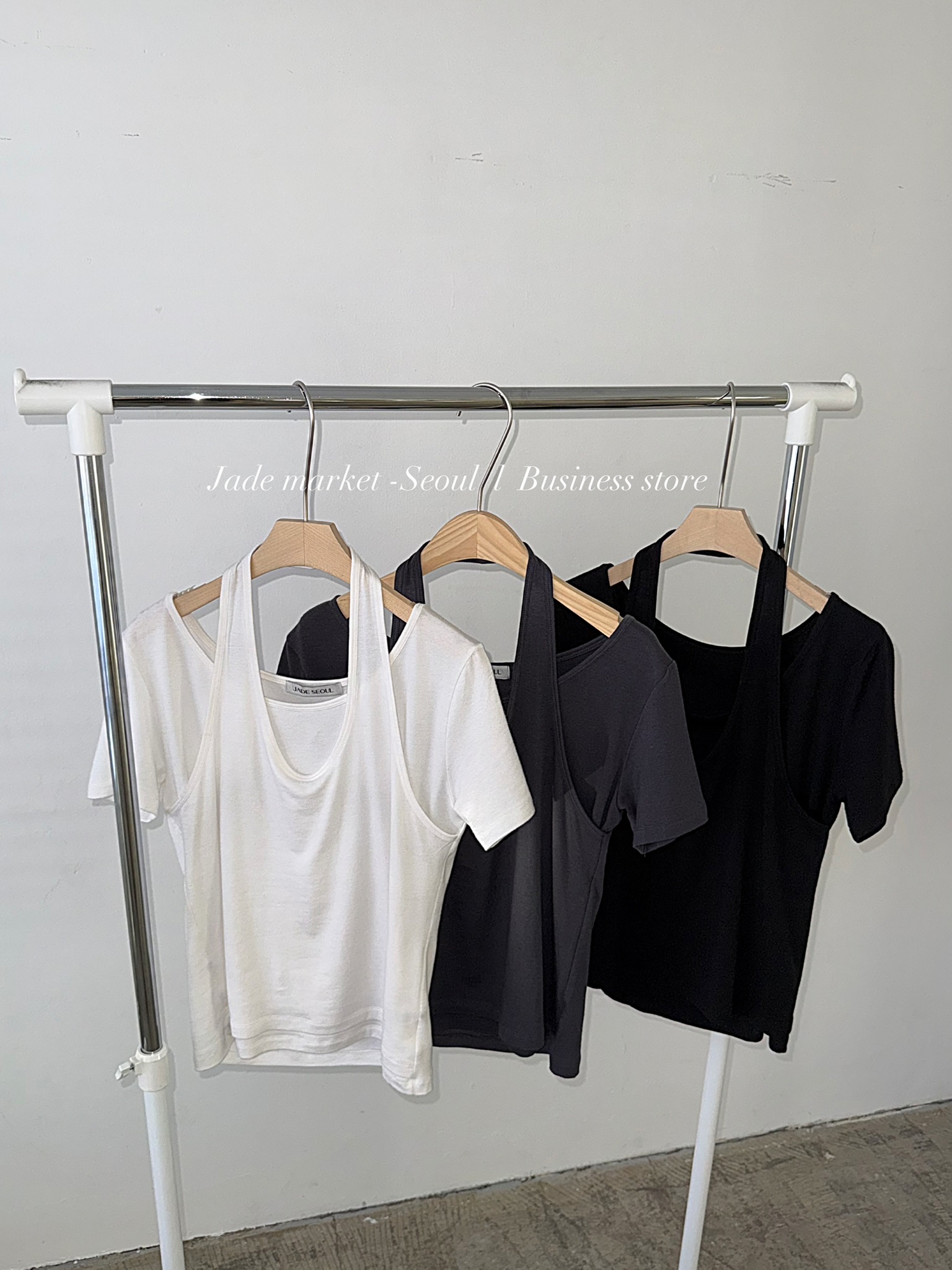 JADEMARKET韓國東大門代購女裝新款職業26春夏時尚推薦T恤JADE MARKETT恤圖色2左二色