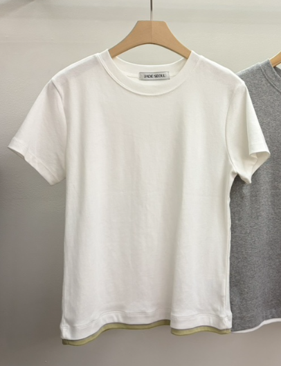 JADEMARKET韓國直郵女裝新品推薦職業26春夏熱賣時尚人氣T恤JADE MARKETT恤圖色1