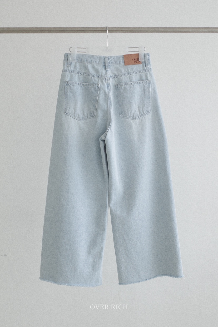 OVER RICH韓國東大門直郵女士新款推薦26春夏時尚牛仔褲OVER RICH牛仔褲