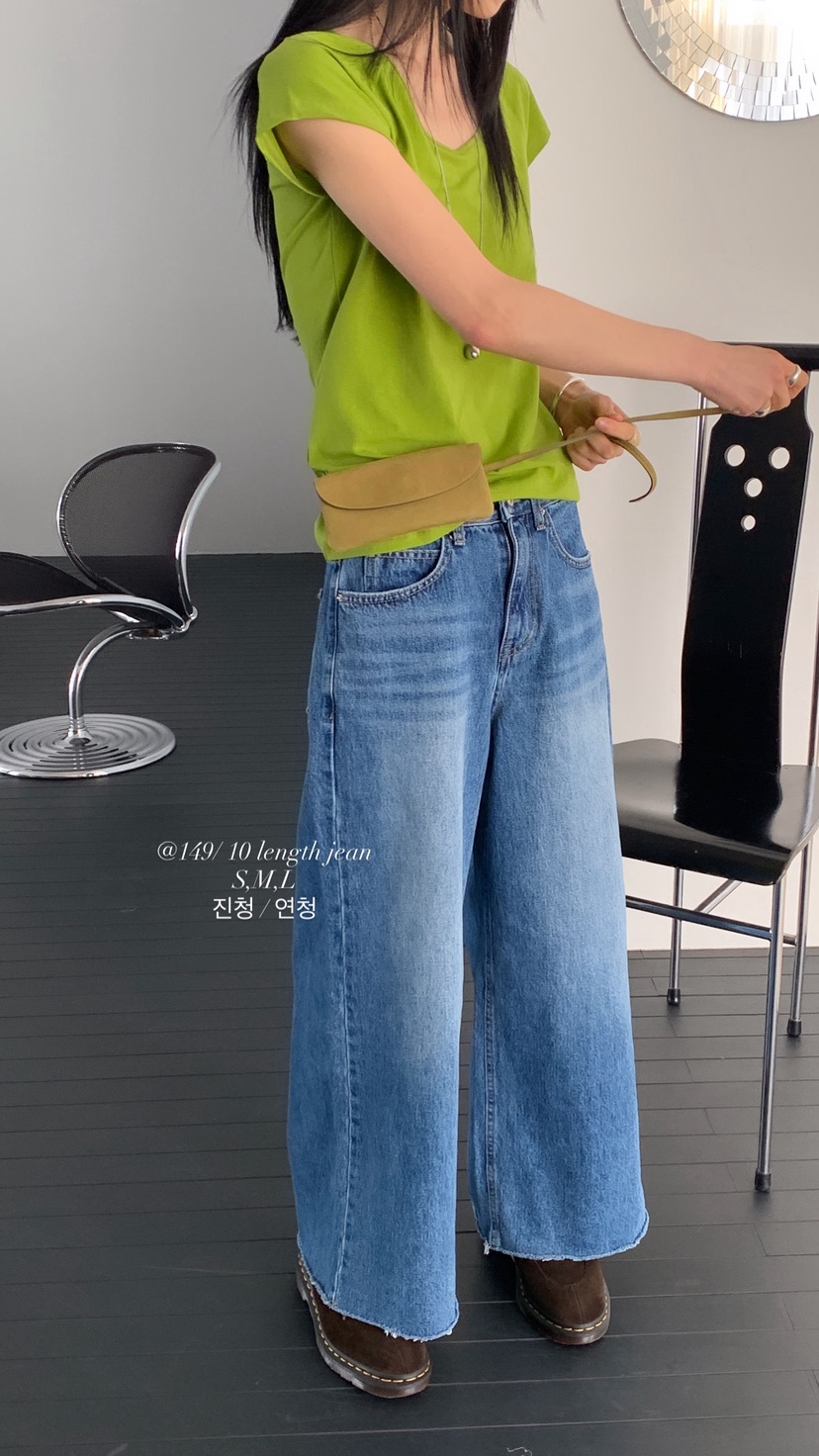 OVER RICH韓國東大門直郵女士新款推薦26春夏時尚牛仔褲OVER RICH牛仔褲