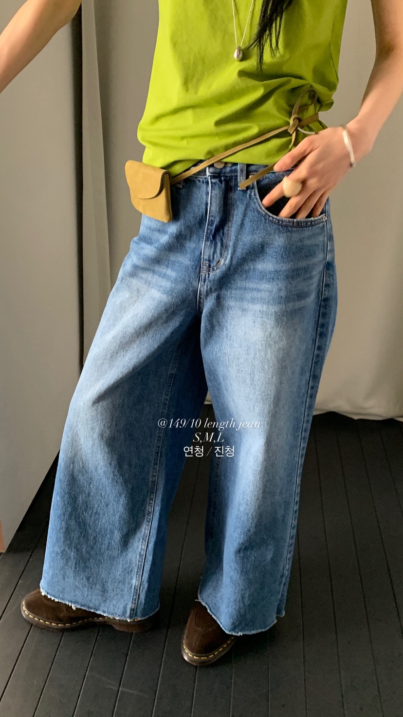 OVER RICH韓國東大門直郵女士新款推薦26春夏時尚牛仔褲OVER RICH牛仔褲