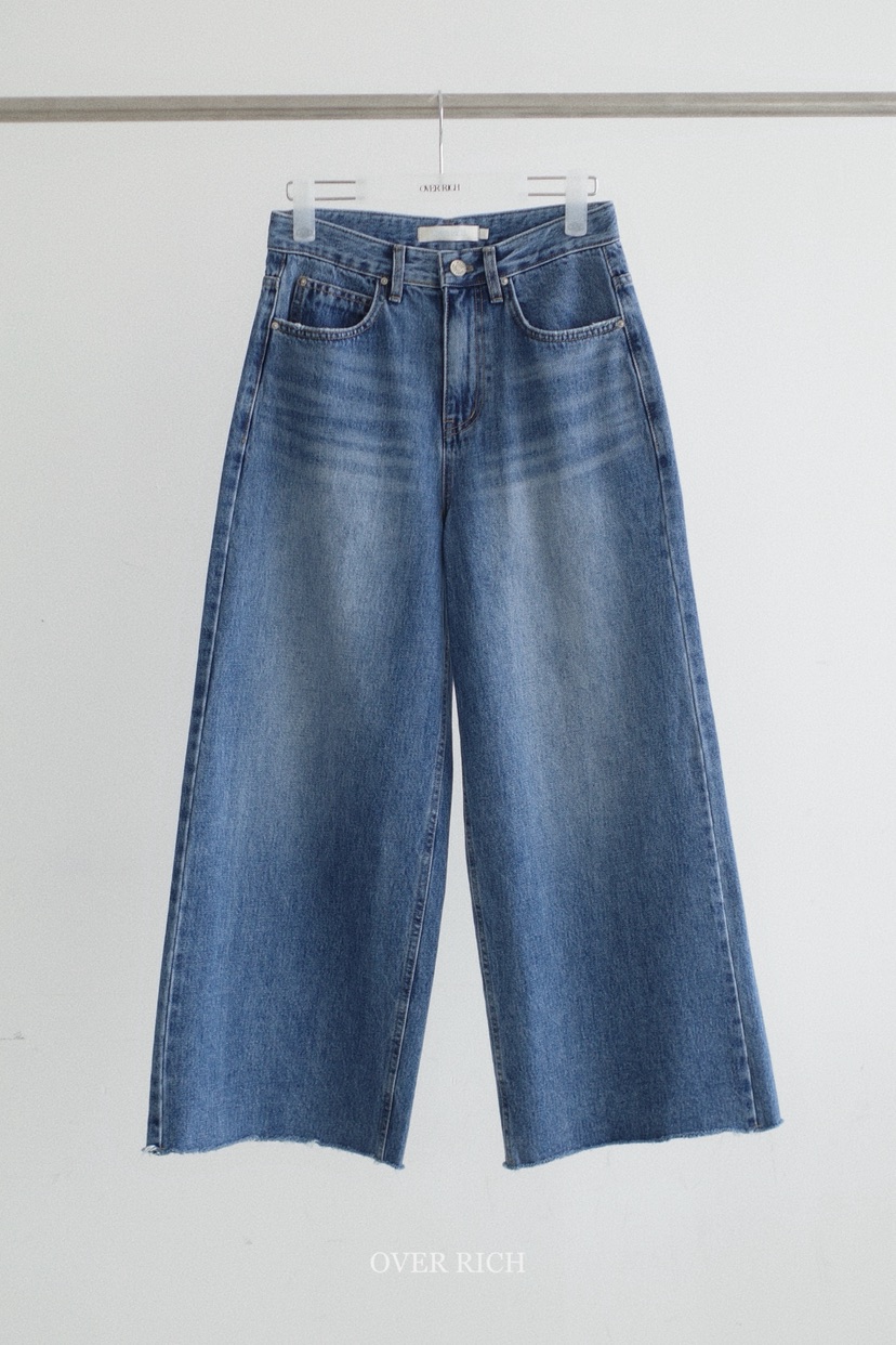 OVER RICH韓國東大門直郵女士新款推薦26春夏時尚牛仔褲OVER RICH牛仔褲圖色2