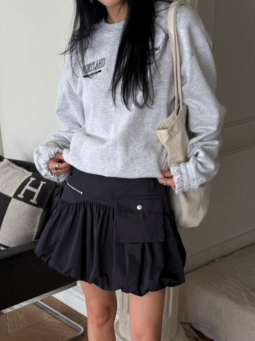 JADEMARKET韓國直郵實拍女裝新品推薦26春夏熱賣休閑短裙JADE MARKET短裙圖色2