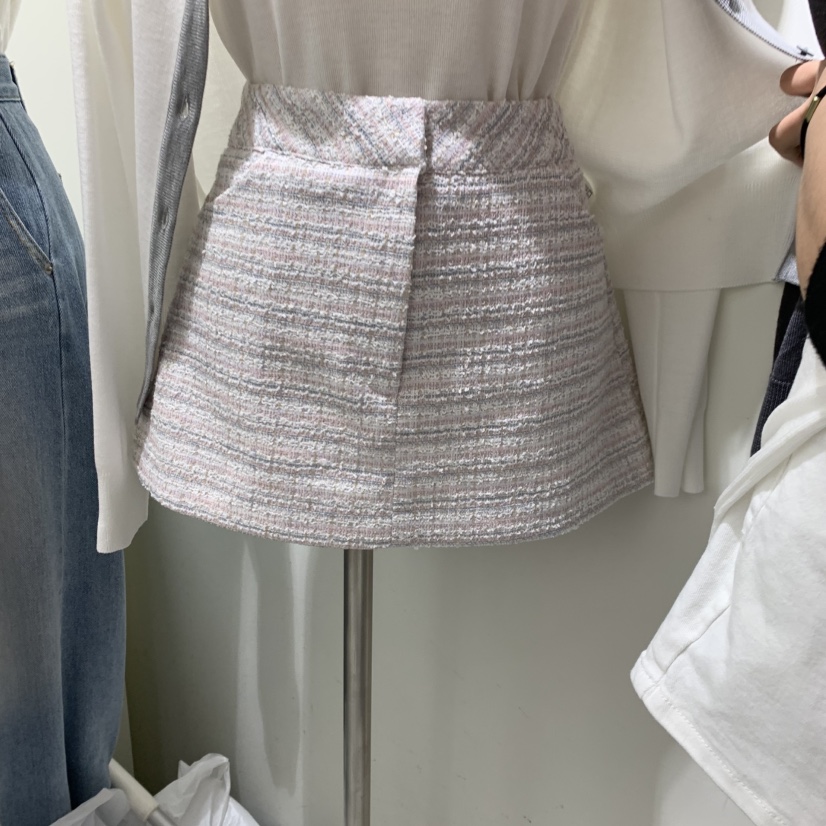 BY BOMI韓國東大門代購女士新款26春夏人氣休閑熱賣裙褲BY BOMI裙褲圖色1