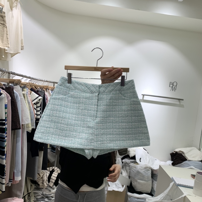 BY BOMI韓國東大門代購女士新款26春夏人氣休閑熱賣裙褲BY BOMI裙褲圖色2